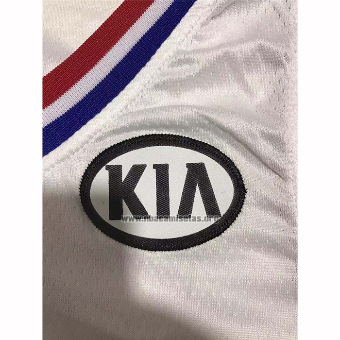 Camiseta All Star 2019 Oklahoma City Thunder Paul George NO 13 Blanco